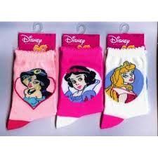 3 par de meia da disney feminino